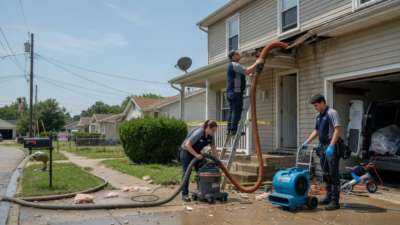 Water Damage Restoration in Covel, WV near me